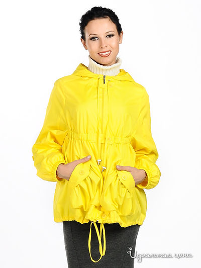 Плащ Снежная королева, цвет цвет желтый