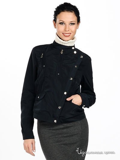 Ветровка Снежная королева, цвет цвет темно-синий