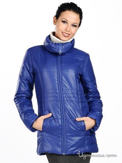 Куртка Снежная королева, цвет цвет синий