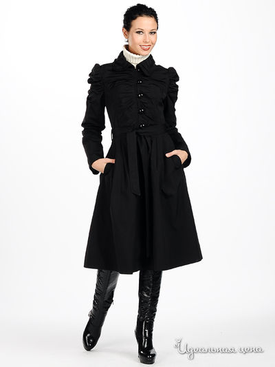 Плащ Снежная королева, цвет цвет черный