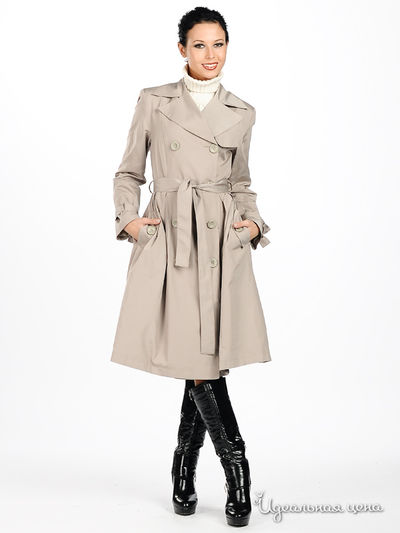 Плащ Снежная королева, цвет цвет бежевый