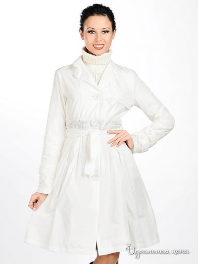 Плащ Снежная королева, цвет цвет молочный