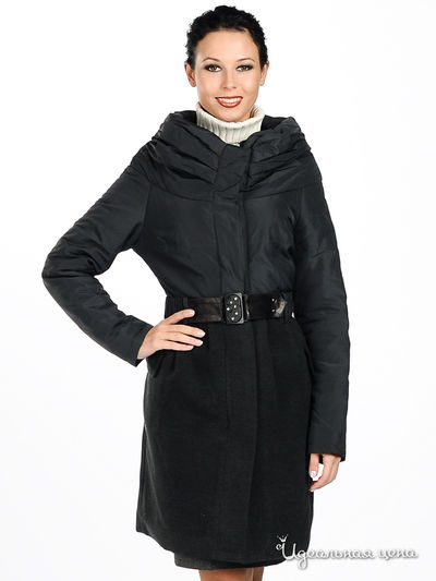 Пальто Снежная королева, цвет цвет темно-серый