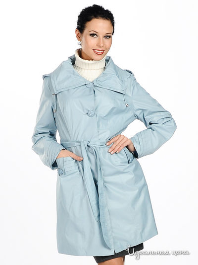 Плащ Снежная королева, цвет цвет голубой