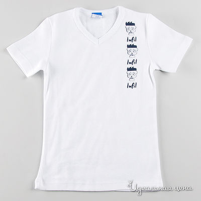 Футболка Infil, цвет цвет белый