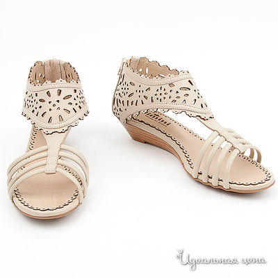 Босоножки Capriccio, цвет цвет серо-бежевый