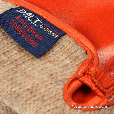 Перчатки Dali Exclusive женские, цвет оранжевый