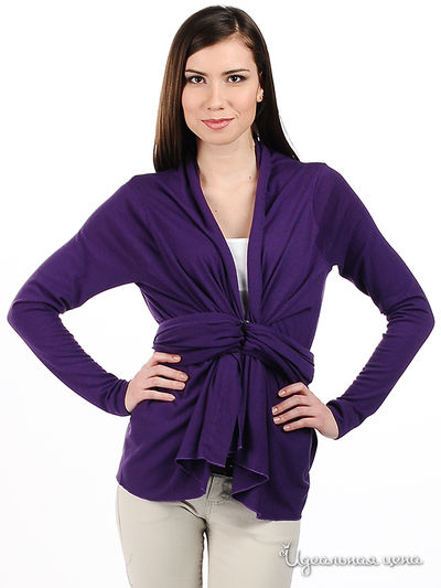 Кардиган Alisa fashion, цвет цвет фиолетовый
