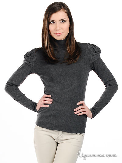 Водолазка Alisa fashion, цвет цвет темно-серый меланж