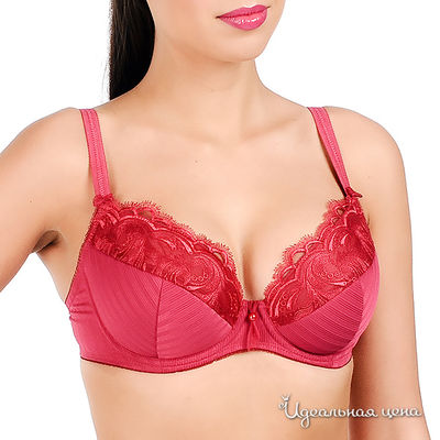 Бюстгальтер Milavitsa, цвет цвет винный