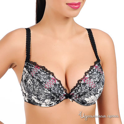 Бюстгальтер Rosme, цвет цвет черный / белый