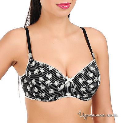 Бюстгальтер Milena, цвет цвет черный / белый
