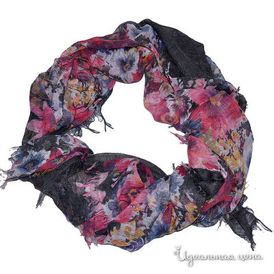 Шарф Farfalla Seta, цвет цвет черный