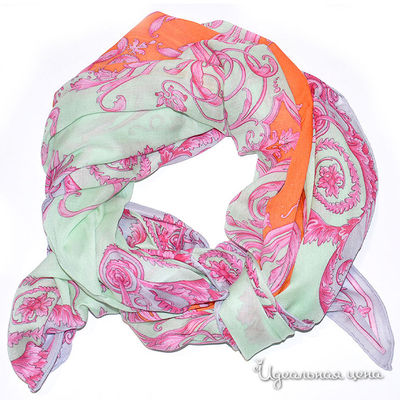 Платок Farfalla Seta, цвет цвет светло-зеленый