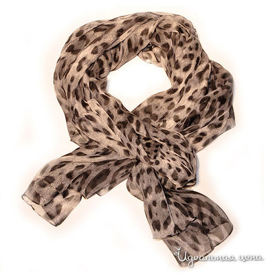 Шарф Farfalla Seta, цвет цвет серый