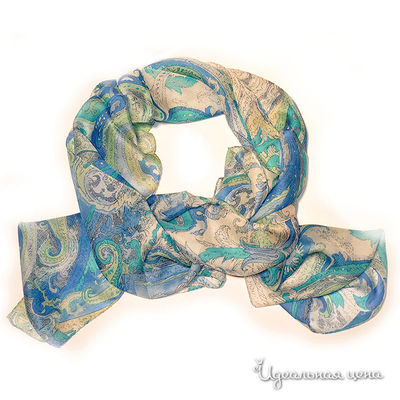 Шарф Farfalla Seta, цвет цвет голубой