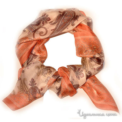Шарф Farfalla Seta, цвет цвет персиковый