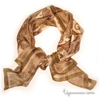 Шарф Farfalla Seta, цвет цвет хаки