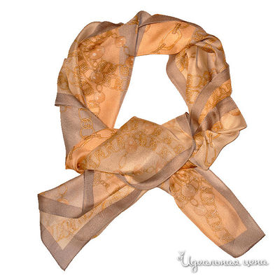 Платок Farfalla Seta, цвет цвет серый