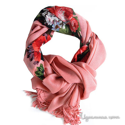 Шарф Farfalla Seta, цвет цвет розовый