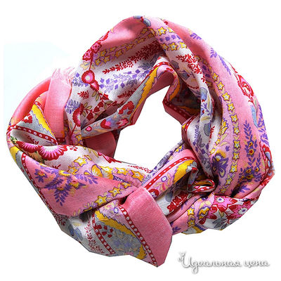 Шарф Farfalla Seta, цвет цвет розовый
