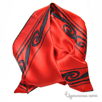 Платок Farfalla Seta, цвет цвет красный