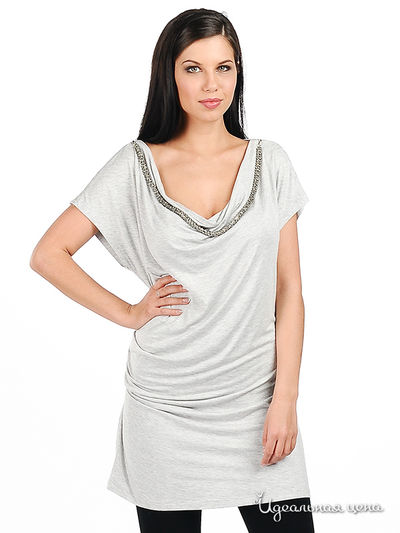 Туника Faith Connexion, цвет цвет серый