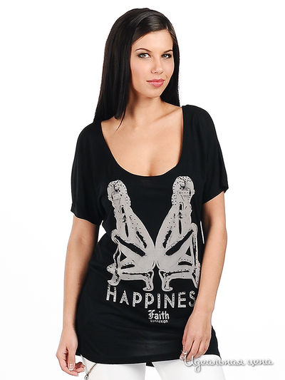 Футболка Faith Connexion, цвет цвет черный