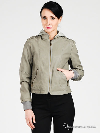 Куртка Мультибренд, цвет цвет серый