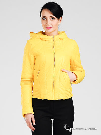 Куртка Мультибренд, цвет цвет желтый