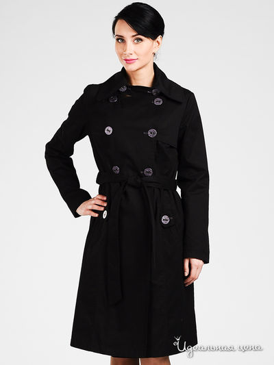 Плащ Мультибренд, цвет цвет черный