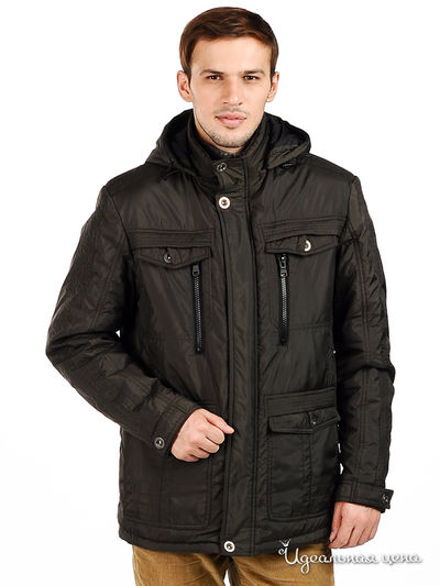 Куртка Мультибренд, цвет цвет темно-коричневый