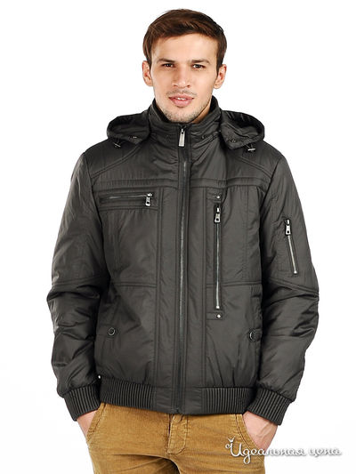 Куртка Мультибренд, цвет цвет темно-серый