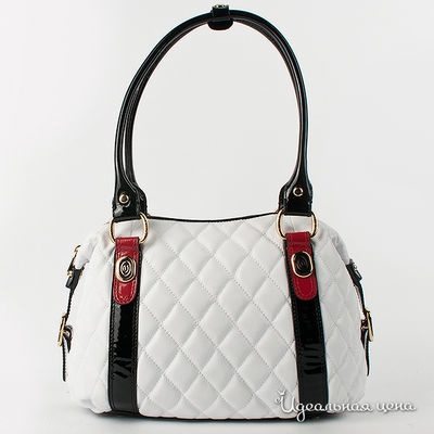 Сумка Leo Ventoni, цвет цвет белый / черный