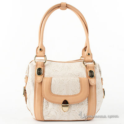 Сумка Leo Ventoni, цвет цвет светло-бежевый