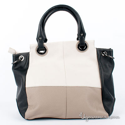 Сумка Leo Ventoni, цвет цвет белый / серый / черный