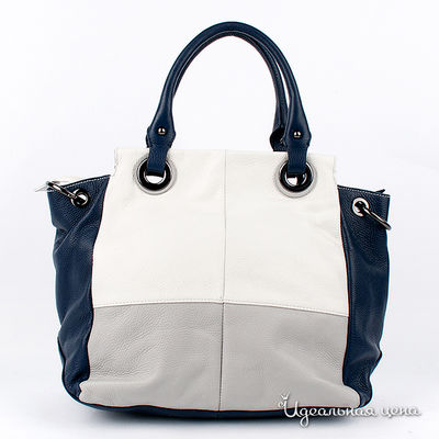 Сумка Leo Ventoni, цвет цвет белый / серый / синий