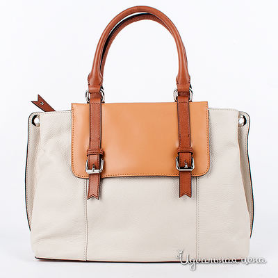 Сумка Leo Ventoni, цвет цвет светло-бежевый / коричневый