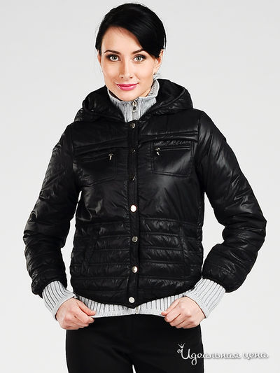 Куртка Мультибренд, цвет цвет черный