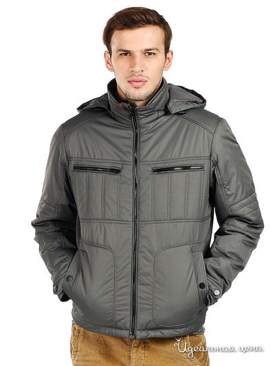Куртка Мультибренд, цвет цвет серый