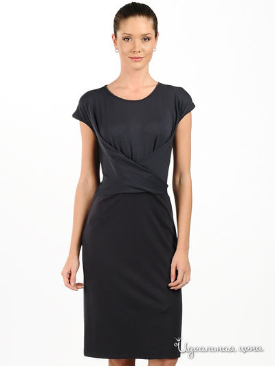 Платье Larro, цвет цвет темно-серый