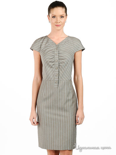 Платье Larro, цвет цвет серый / голубой