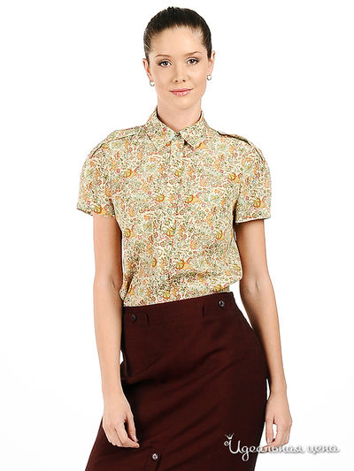 Блузка Larro, цвет цвет мультиколор