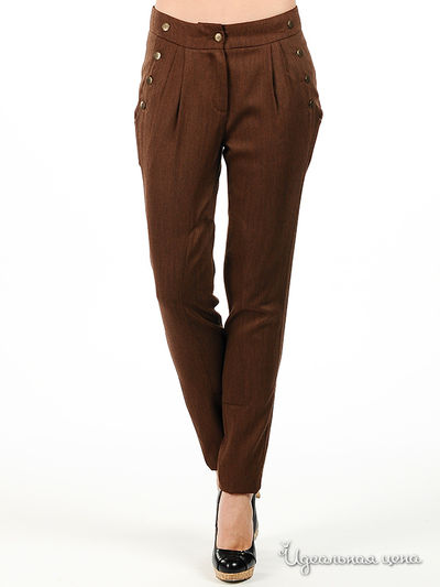 Брюки Larro, цвет цвет коричневый