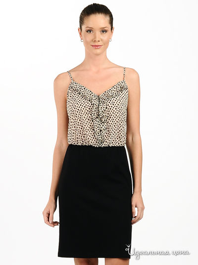 Платье Larro, цвет цвет черный / белый