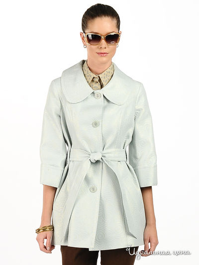 Плащ Larro, цвет цвет светло-голубой / золотистый