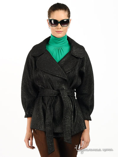 Полупальто Larro, цвет цвет темно-серый