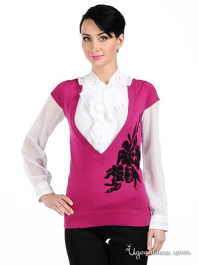 Джемпер Мультибренд, цвет цвет фуксия