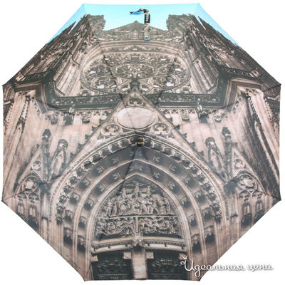 Зонт Flioraj, цвет цвет серый / голубой