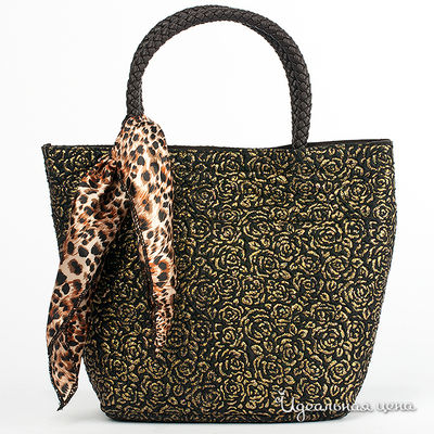 Сумка Fancy, цвет цвет черный / коричневый